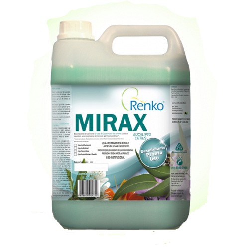 Mirax Desinfetante de Uso Geral Perfumado pronto uso - Renko