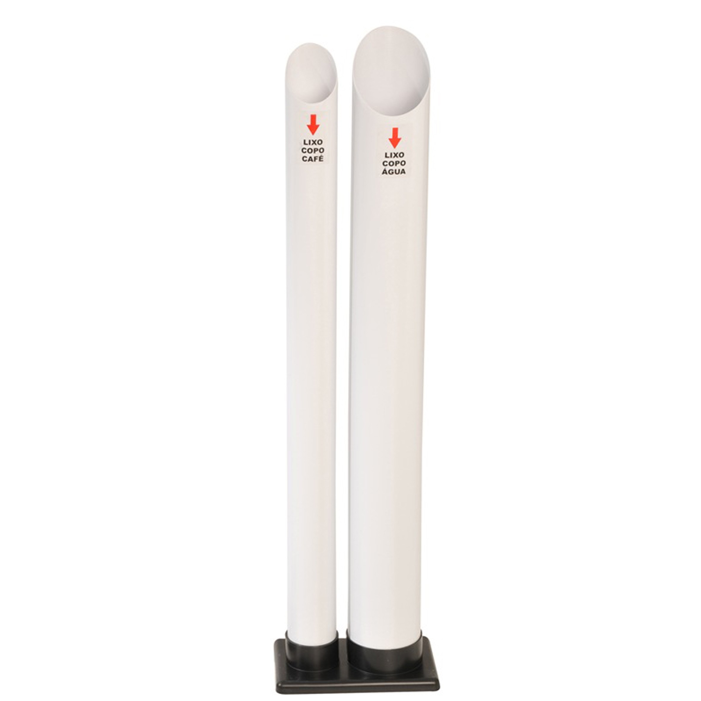 Dispensador de Copos 2 Tubos Misto - JSN