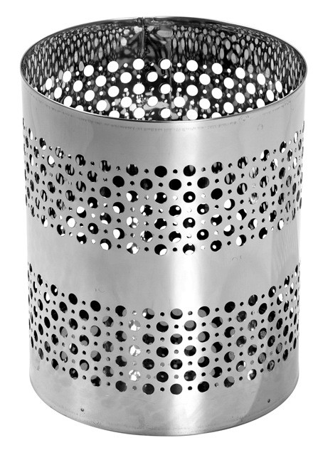 B8 - Cesto Telado em Aço Inox 20 Litros 