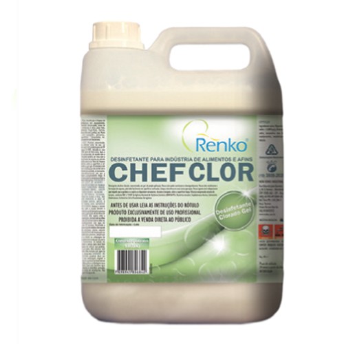 Chef Clor Detergente Gel Clorado - Renko