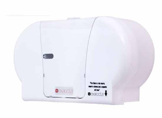 Dispensador para papel higiênico rolão duplo - Exaccta