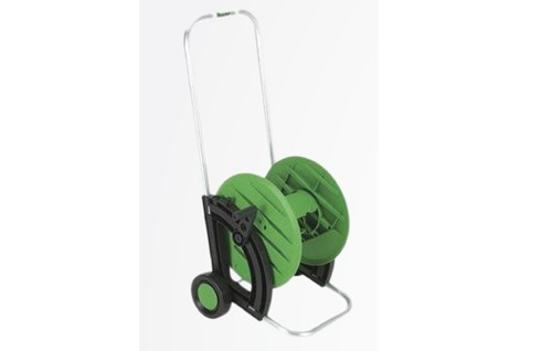 Suporte para mangueira com rodízio
