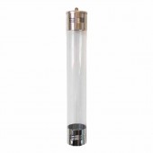 Dispenser Acrílico com Inox para Copo de Água  - JSN