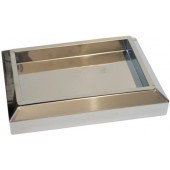 Cinzeiro de Chão em Aço Inox 