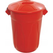 Cesto Plástico 60L tipo Balde com Tampa 