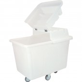Carro Cuba 400 litros com Tampa - Bralimpia