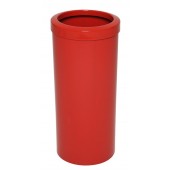 Cb39 - Cb39a - Lixeira com Aro em Plástico - Vermelho