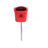 Cesto para Coleta Seletiva com Poste  - JSN