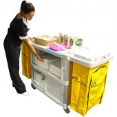 Carro Extra II Bolsa Fechamento Lateral/Porta - Bralimpia