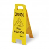 Placa Cuidado Piso Molhado - Renko