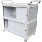 Carro Extra Triplex Fechamento Lateral e Portas - Bralimpia