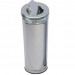 Lixeira em Aço Inox com Tampa Meia Esfera  - JSN