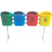 Conjunto para Coleta Seletiva com 04 Cestos - JSN