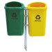 Conjunto para Coleta Seletiva com 2 cestos de 50 litros - JSN