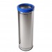 Lixeira Inox com Aro Plástico -JSN