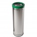 Lixeira Inox com Aro Plástico -JSN