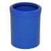 Cb38 - Cb38a - Lixeira com Aro em Plástico - Azul