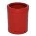 Cb38 - Cb38a - Lixeira com Aro em Plástico - Vermelho