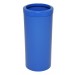 Cb39 - Cb39a - Lixeira com Aro em Plástico - azul
