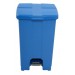 Cesto Quadrado com Pedal 60L - Azul